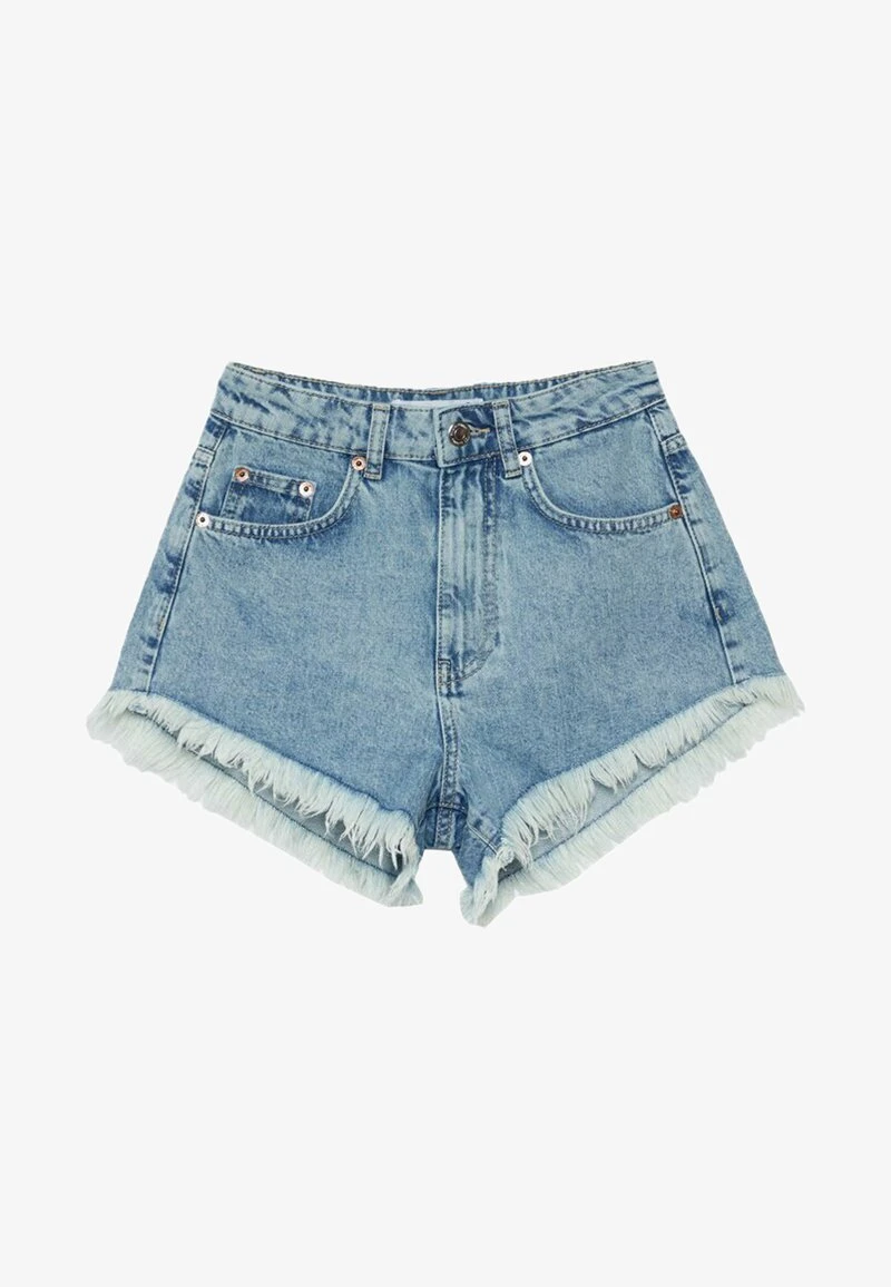 Stradivarius Jeans Shorts - Blue Denim 5 Stradivarius Jeans Shorts - Blue Denim – Bild 5