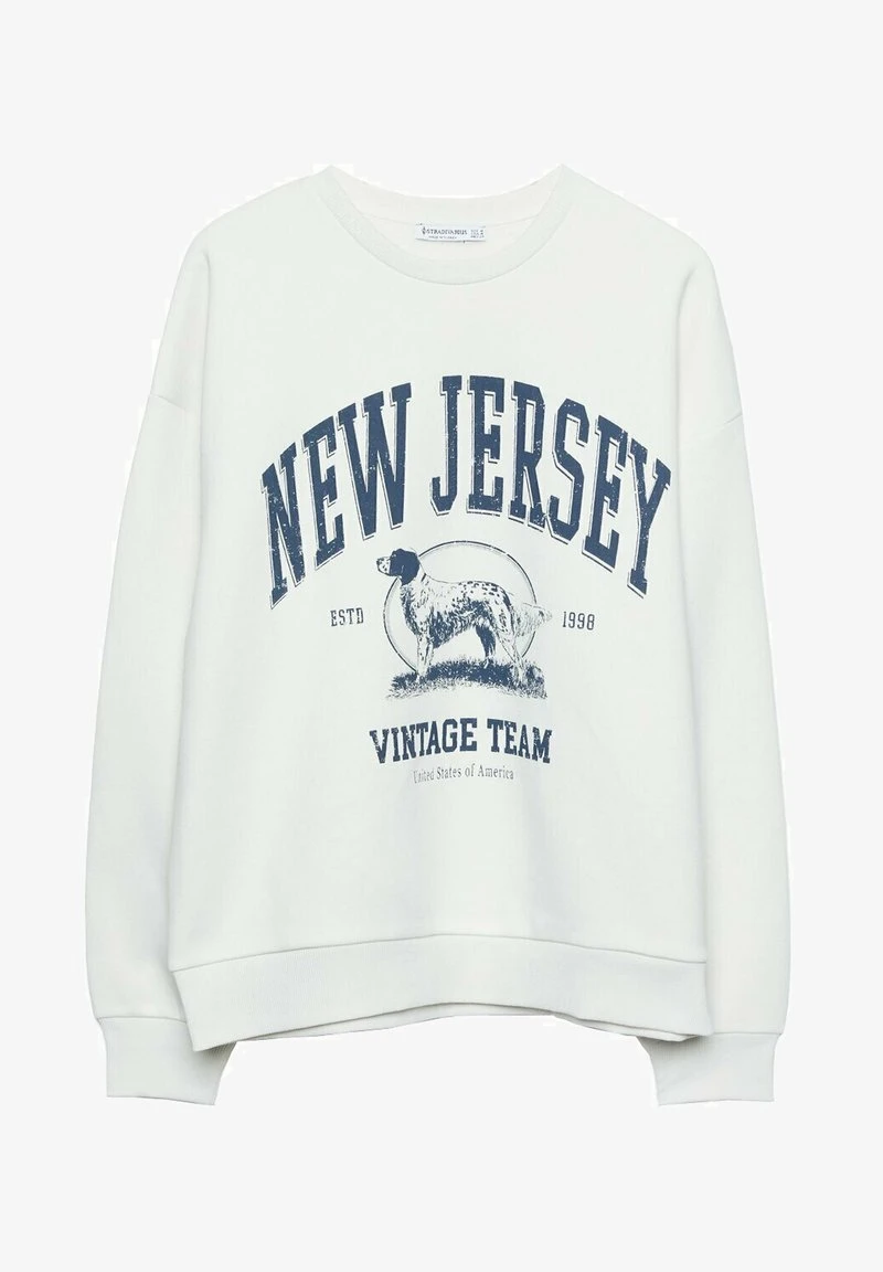 Stradivarius BASIC- MIT PRINT 06624128 - Sweatshirt - Off White 5 Stradivarius BASIC- MIT PRINT 06624128 - Sweatshirt - Off White – Bild 5