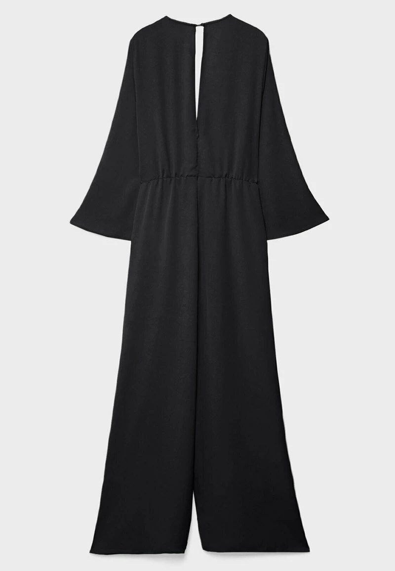 Stradivarius TEXTURED - Jumpsuit - Black 6 Stradivarius TEXTURED - Jumpsuit - Black – Bild 6