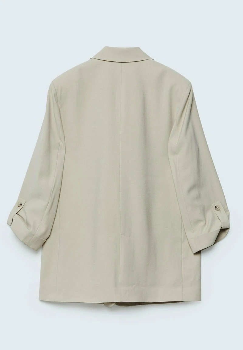 Stradivarius FLOWING STRAIGHT FIT - Kurzmantel - Beige 6 Stradivarius FLOWING STRAIGHT FIT - Kurzmantel - Beige – Bild 6