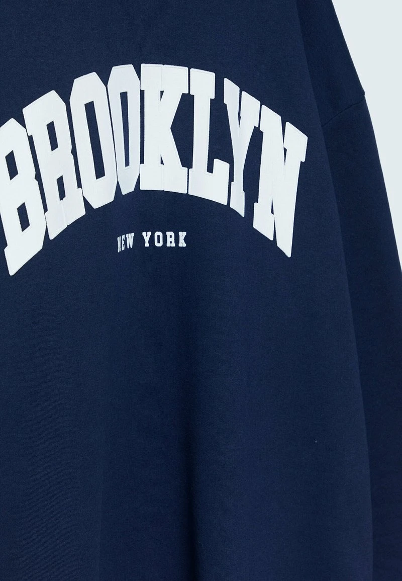 Stradivarius MIT MOTIV - Sweatshirt - Dark Blue 6 Stradivarius MIT MOTIV - Sweatshirt - Dark Blue – Bild 6