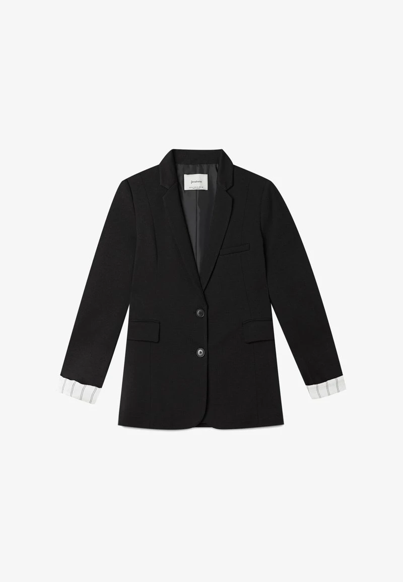 Stradivarius Kurzmantel - Schwarz 5 Stradivarius Kurzmantel - Schwarz – Bild 5