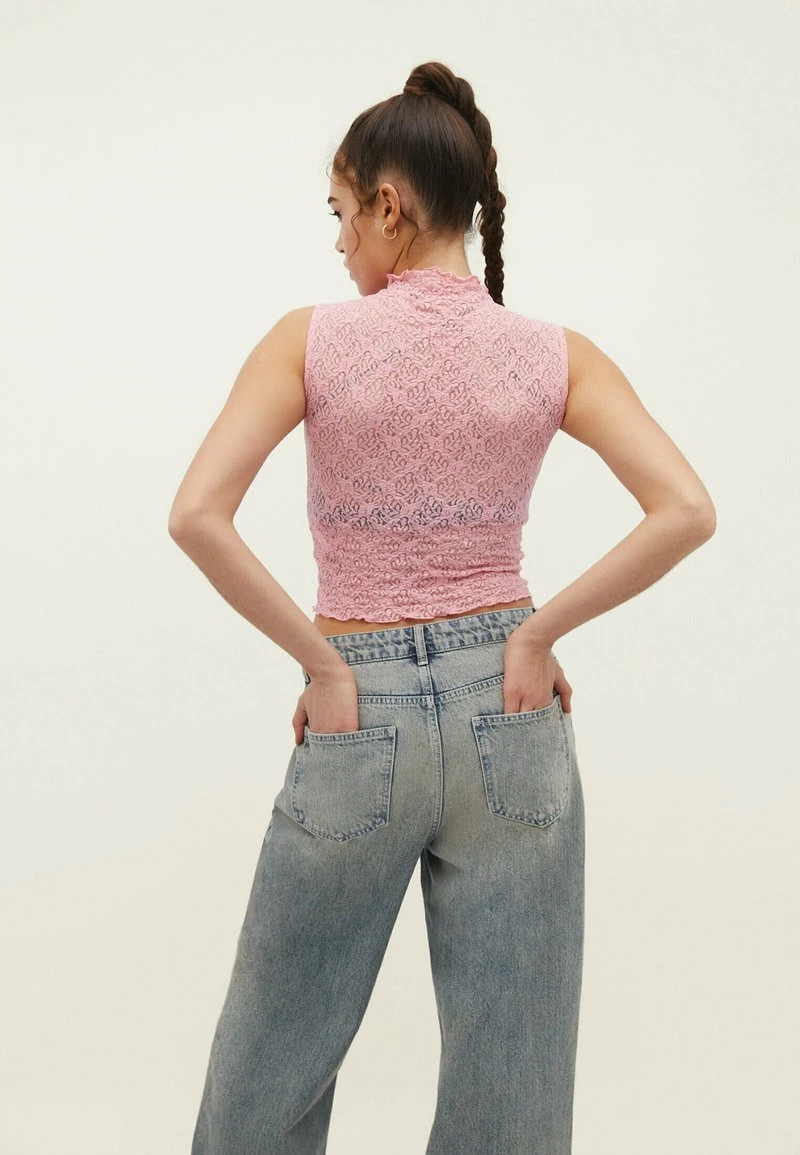 Stradivarius WITH BLONDE - Top - Light Pink 3 Stradivarius WITH BLONDE - Top - Light Pink – Bild 3