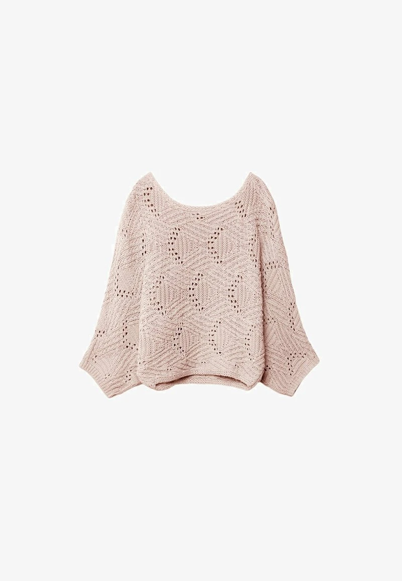 Stradivarius BATWING OPEN - Strickpullover - Light Pink 5 Stradivarius BATWING OPEN - Strickpullover - Light Pink – Bild 5