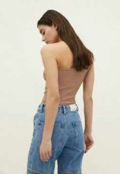 Stradivarius ASYMMETRIC - Top - Beige -Stradivarius Deutschland Verkaufs-Shop 3843f0f09f594ce18b3a28f1782fff00