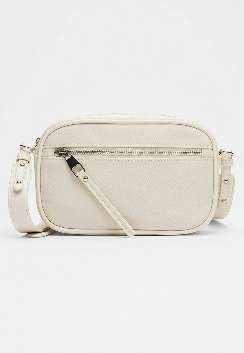 Stradivarius TWILL REPORTER - Umhängetasche - Off White 6 Stradivarius TWILL REPORTER - Umhängetasche - Off White – Bild 6