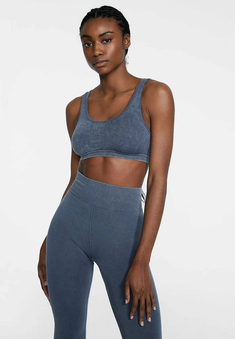 Stradivarius SEAMLESS FADED-EFFECT - Bustier - Grey 1 Stradivarius SEAMLESS FADED-EFFECT - Bustier - Grey