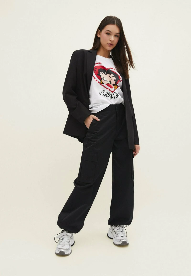 Stradivarius BETTY BOOP - T-Shirt Print - White 2 Stradivarius BETTY BOOP - T-Shirt Print - White – Bild 2