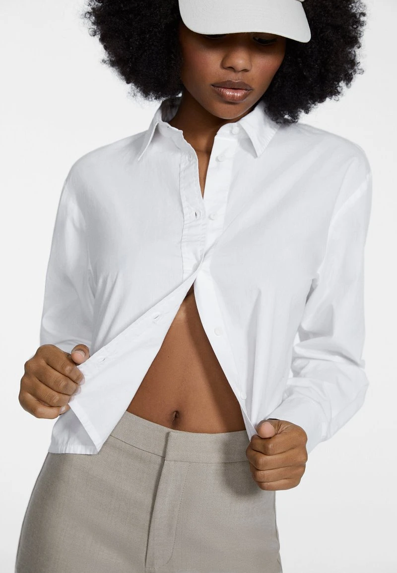 Stradivarius MIT FISCHGRÄT - Stoffhose - Stone 5 Stradivarius MIT FISCHGRÄT - Stoffhose - Stone – Bild 5