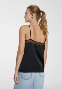 Stradivarius TRIMMED - Top - Black 8 Stradivarius TRIMMED - Top - Black -Stradivarius Deutschland Verkaufs-Shop 39f49f4c6a604cb69b16fa8f9571ccc7