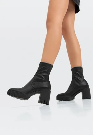 Stradivarius MIT HALBHOHEM ABSATZ - High Heel Stiefelette - Black 6 Stradivarius MIT HALBHOHEM ABSATZ - High Heel Stiefelette - Black – Bild 6