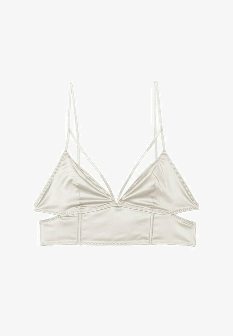 Stradivarius AUS IN DREIECKSFORM - Triangel BH - Off White 5 Stradivarius AUS IN DREIECKSFORM - Triangel BH - Off White – Bild 5