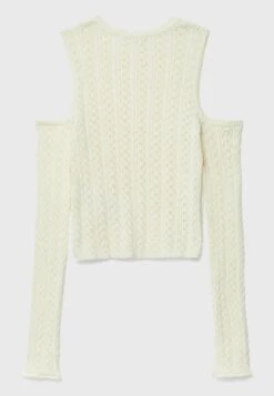 Stradivarius EXPOSED SHOULDER OPEN - Strickpullover - Stone -Stradivarius Deutschland Verkaufs-Shop 3ca858651eeb4b6fb44525a8969d83ce