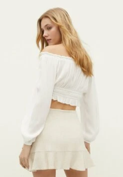 Stradivarius RUSTIC-STYLE WITH RUFFLES - A-Linien-Rock - Stone 8 Stradivarius RUSTIC-STYLE WITH RUFFLES - A-Linien-Rock - Stone -Stradivarius Deutschland Verkaufs-Shop 3ce27574c7eb4289a95f5464252fe1b3