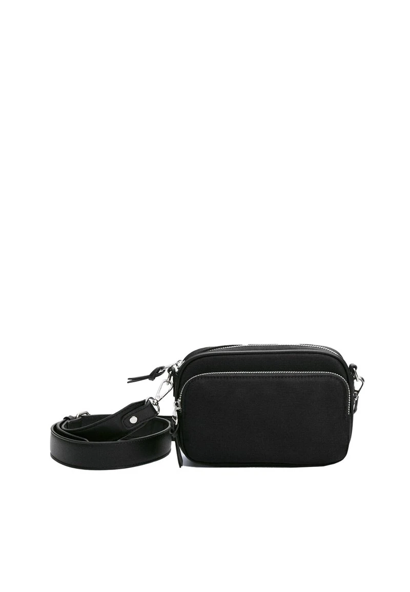 Stradivarius KAROSTOFF - Umhängetasche - Black 6 Stradivarius KAROSTOFF - Umhängetasche - Black – Bild 6