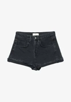 Stradivarius MIT TIEFEM BUND - Jeans Shorts - Black Denim 10 Stradivarius MIT TIEFEM BUND - Jeans Shorts - Black Denim -Stradivarius Deutschland Verkaufs-Shop 3dbe8be50d414813aea0f9bcd9096395