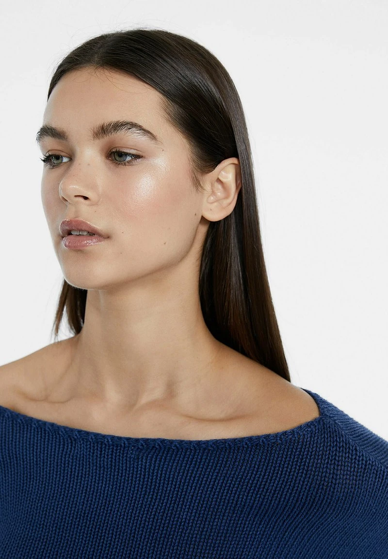 Stradivarius DROP SLEEVE - Strickpullover - Royal Blue 4 Stradivarius DROP SLEEVE - Strickpullover - Royal Blue – Bild 4