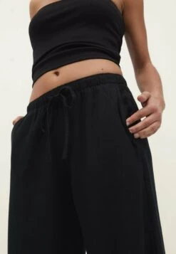 Stradivarius Stoffhose - Black 9 Stradivarius Stoffhose - Black -Stradivarius Deutschland Verkaufs-Shop 3ea861a837a74f86a7fd3ff2b7382ab7