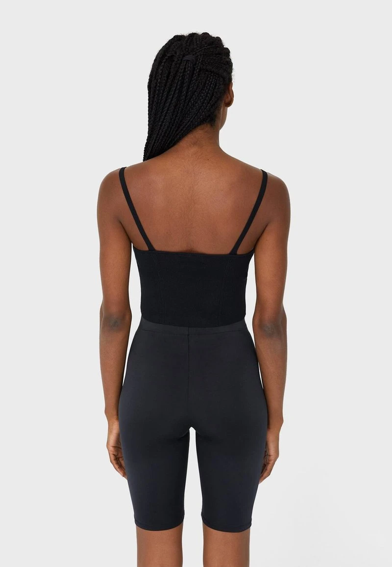 Stradivarius RADLER - Shorts - Black 3 Stradivarius RADLER - Shorts - Black – Bild 3