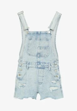 Stradivarius Latzhose - Light Blue 10 Stradivarius Latzhose - Light Blue -Stradivarius Deutschland Verkaufs-Shop 403bc4b62c7f423ca2518072626a173a