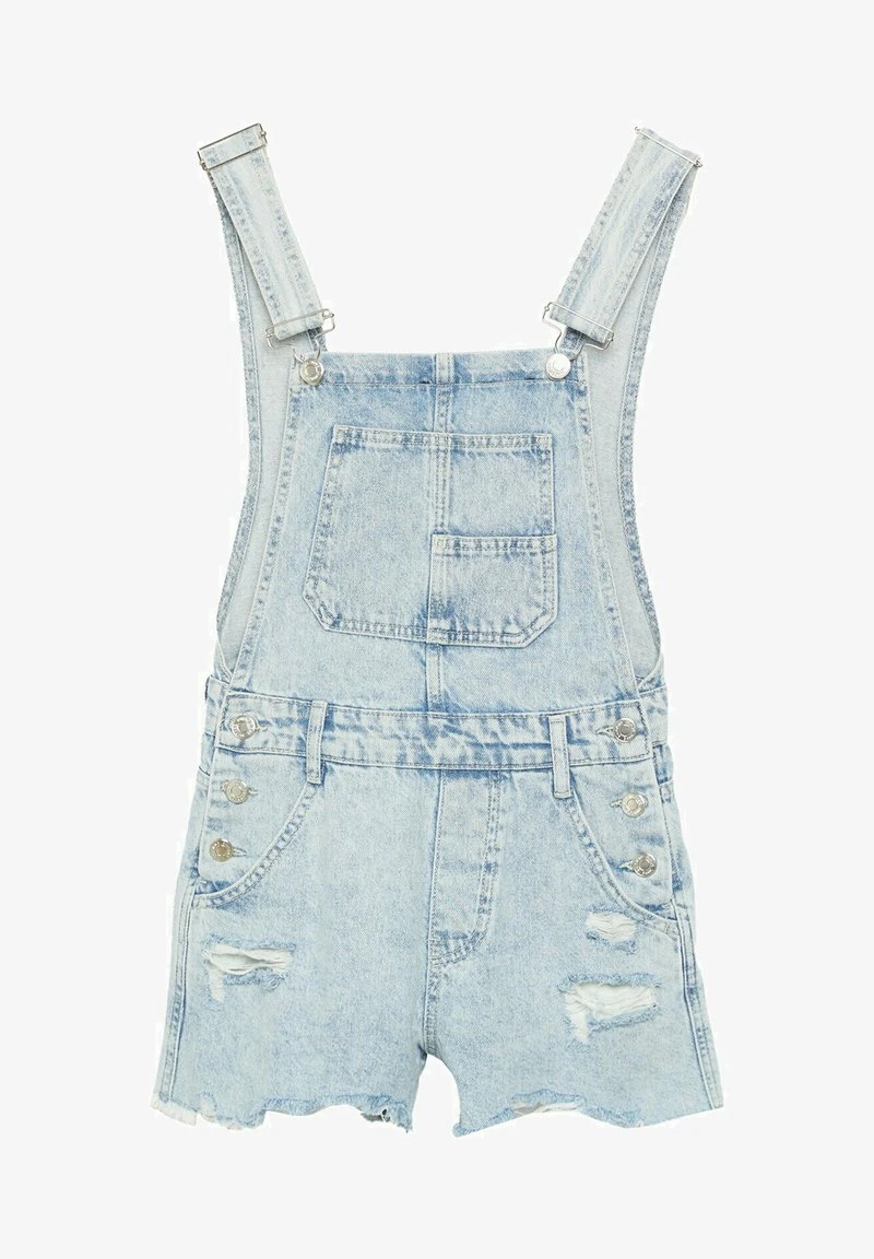 Stradivarius Latzhose - Light Blue 5 Stradivarius Latzhose - Light Blue – Bild 5