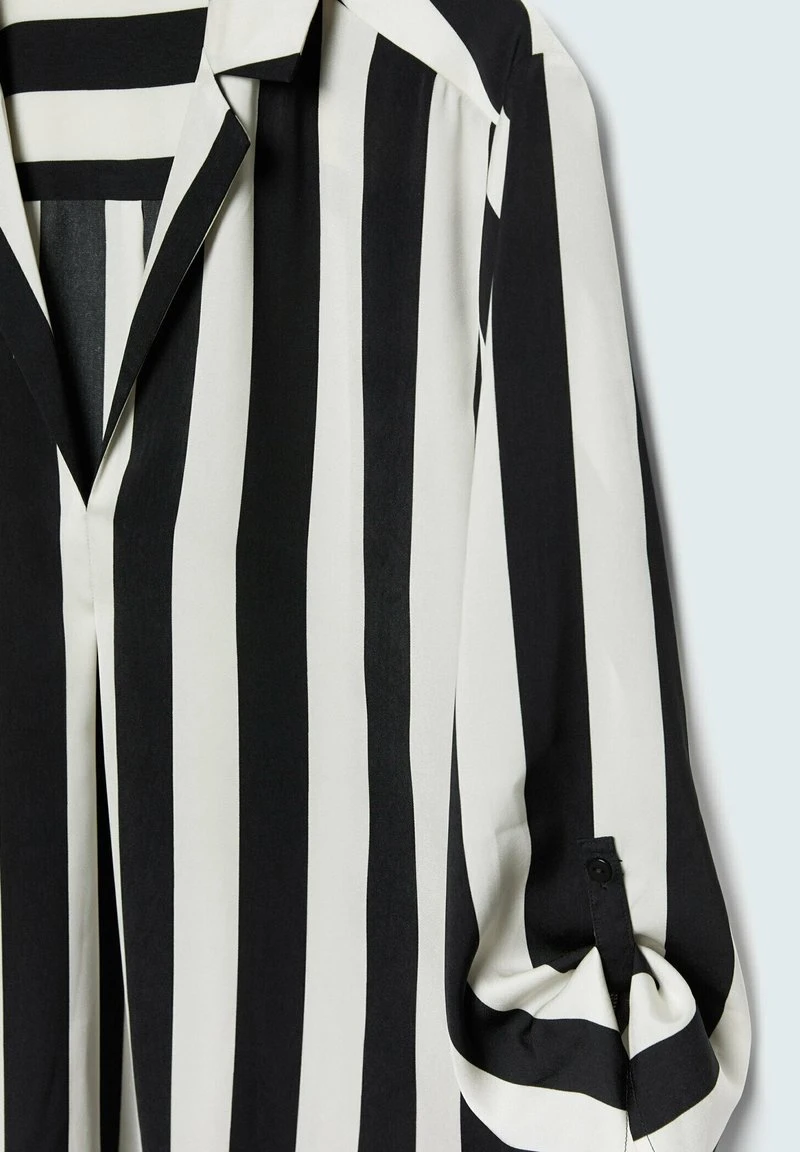 Stradivarius MIT REVERSKRAGEN - Bluse - Beige 6 Stradivarius MIT REVERSKRAGEN - Bluse - Beige – Bild 6