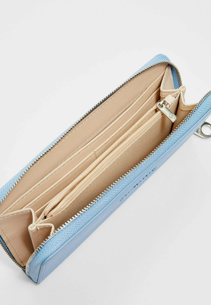 Stradivarius TEXTURED - Geldbörse - Mottled Light Blue 3 Stradivarius TEXTURED - Geldbörse - Mottled Light Blue – Bild 3