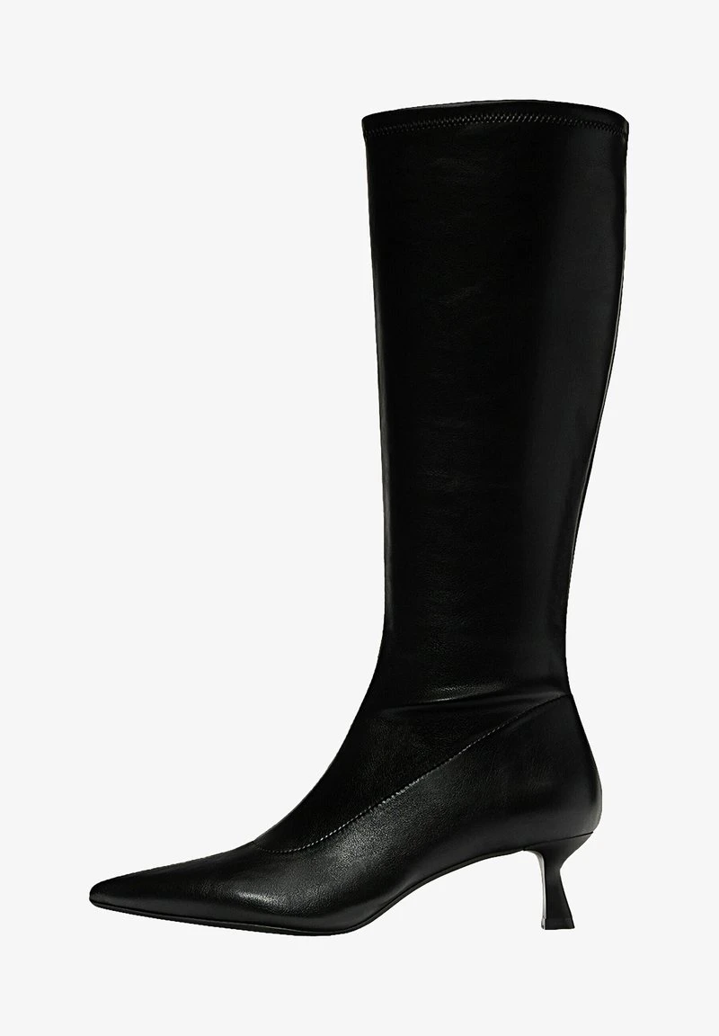 Stradivarius MIT STILETTOABSATZ UND HOHEM SCHAFT - Stiefel - Black 2 Stradivarius MIT STILETTOABSATZ UND HOHEM SCHAFT - Stiefel - Black – Bild 2