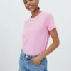 Stradivarius T-Shirt Basic - Pink