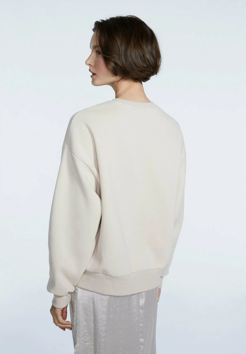 Stradivarius MIT STICKEREI 02501501 - Sweatshirt - Stone 3 Stradivarius MIT STICKEREI 02501501 - Sweatshirt - Stone – Bild 3