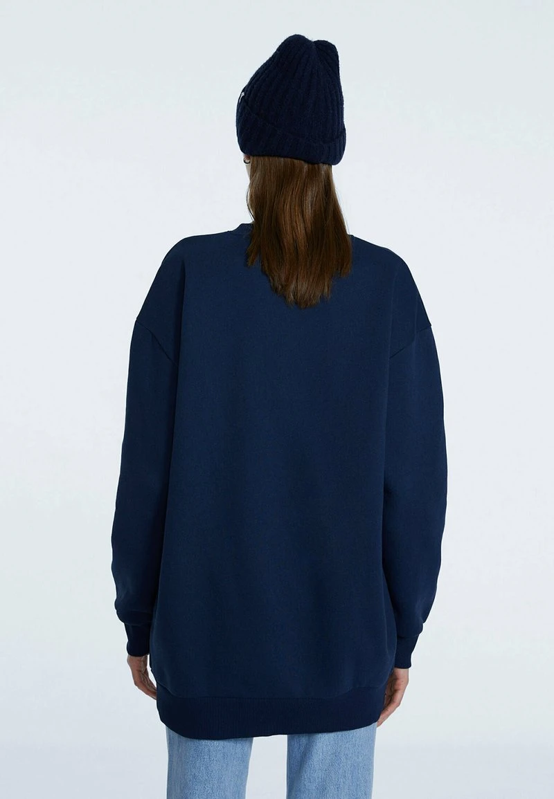 Stradivarius MIT MOTIV - Sweatshirt - Dark Blue 3 Stradivarius MIT MOTIV - Sweatshirt - Dark Blue – Bild 3