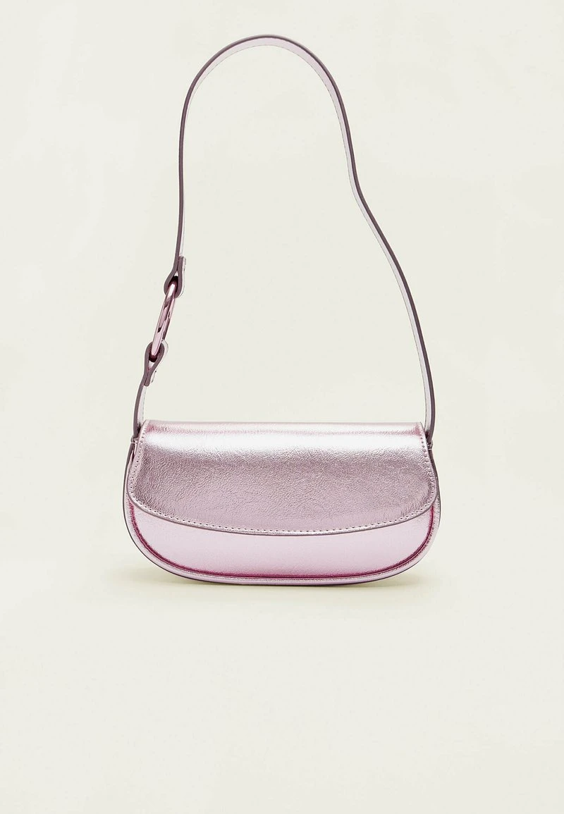 Stradivarius WITH FLAP - Umhängetasche - Light Pink 5 Stradivarius WITH FLAP - Umhängetasche - Light Pink – Bild 5