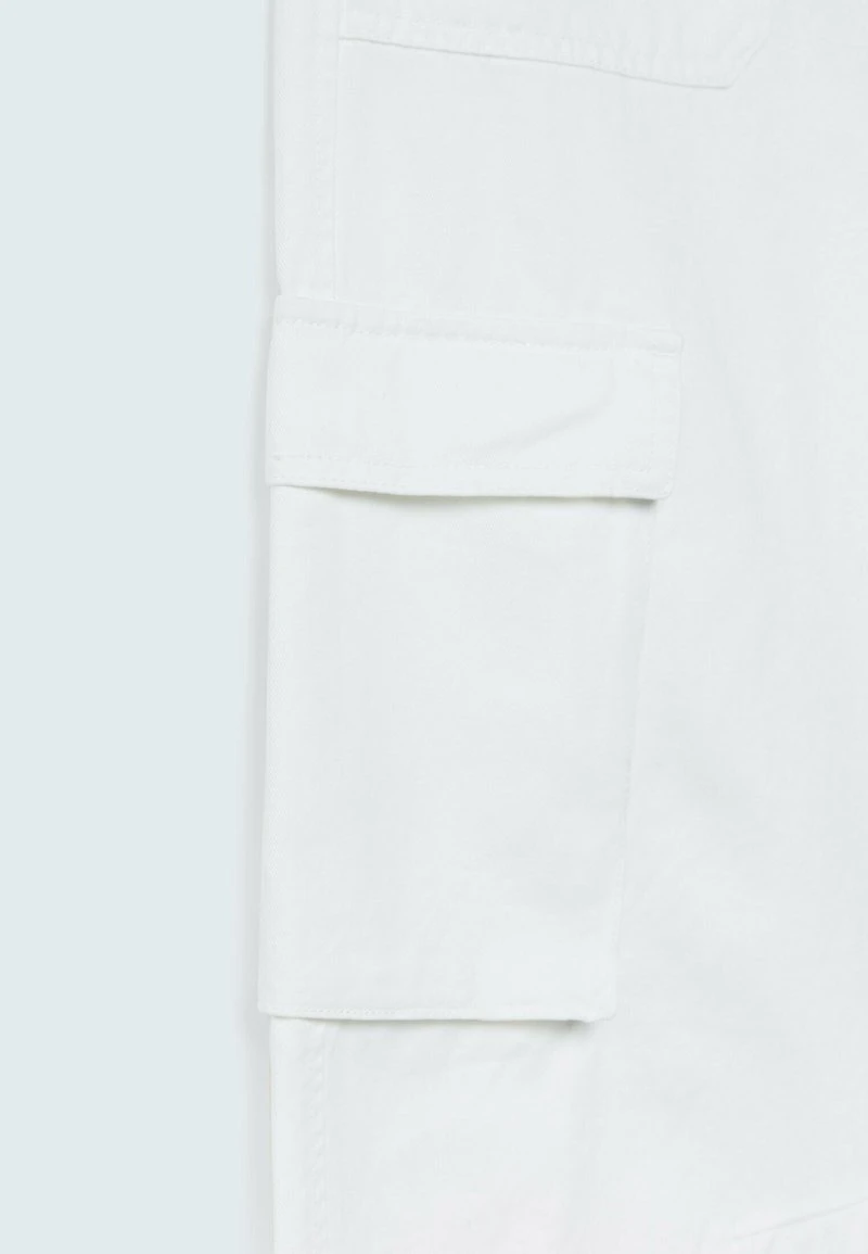 Stradivarius Cargohose - Off White 6 Stradivarius Cargohose - Off White – Bild 6