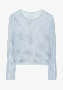 Stradivarius RHINESTONE ENCRUSTED - Bluse - Blue -Stradivarius Deutschland Verkaufs-Shop 443653eedcf045b4a08b03e39769670f