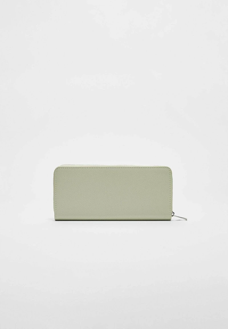Stradivarius TEXTURED - Geldbörse - Green 2 Stradivarius TEXTURED - Geldbörse - Green – Bild 2