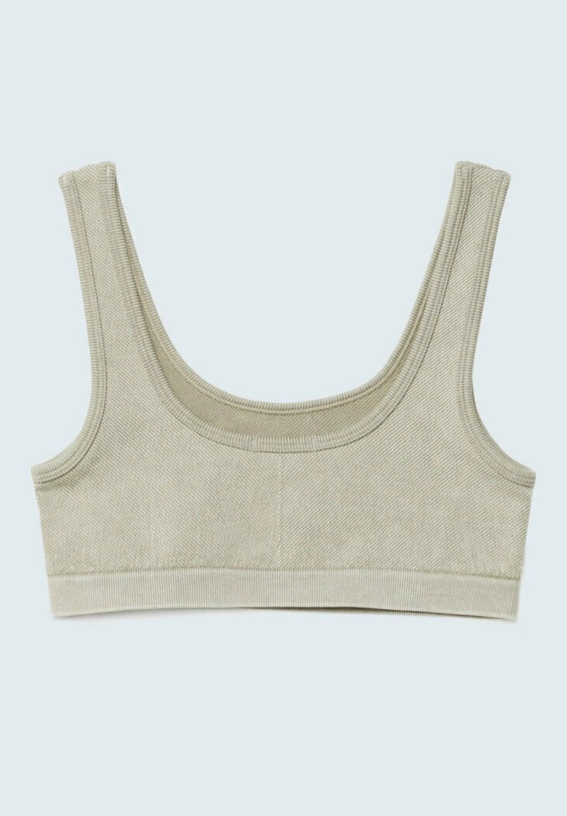 Stradivarius SEAMLESS FADED-EFFECT - Bustier - Light Brown 6 Stradivarius SEAMLESS FADED-EFFECT - Bustier - Light Brown – Bild 6
