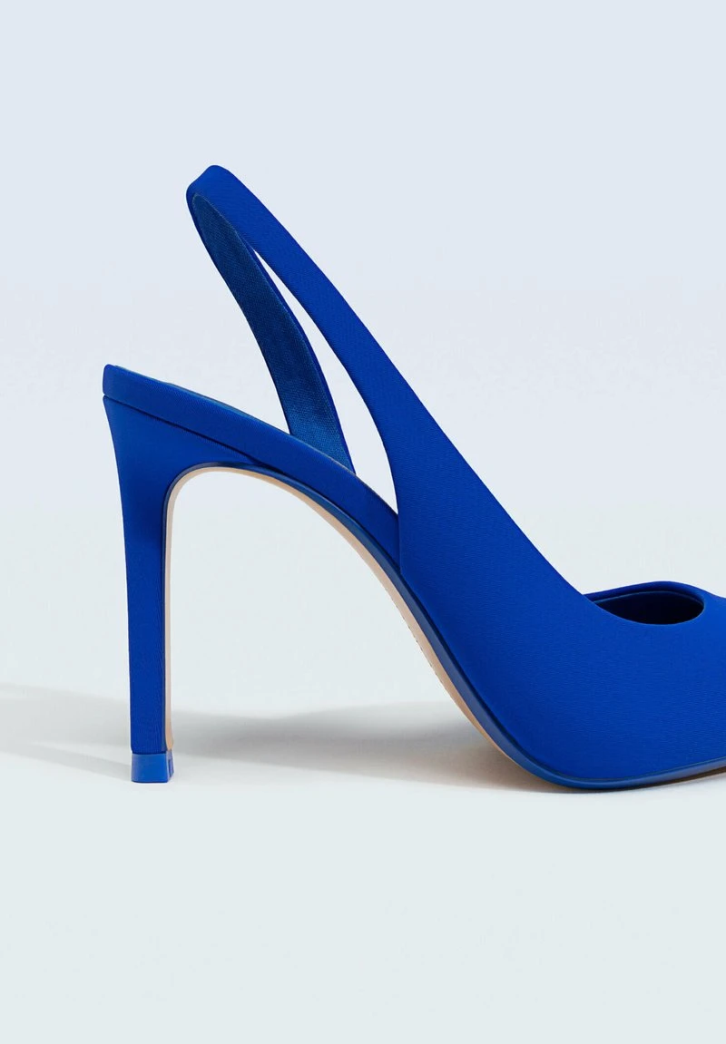 Stradivarius SLINGBACK - High Heel Pumps - Dark Blue 6 Stradivarius SLINGBACK - High Heel Pumps - Dark Blue – Bild 6