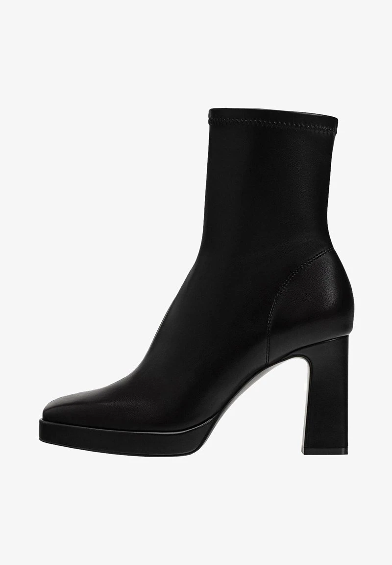 Stradivarius MIT ABSATZ - High Heel Stiefelette - Black 2 Stradivarius MIT ABSATZ - High Heel Stiefelette - Black – Bild 2