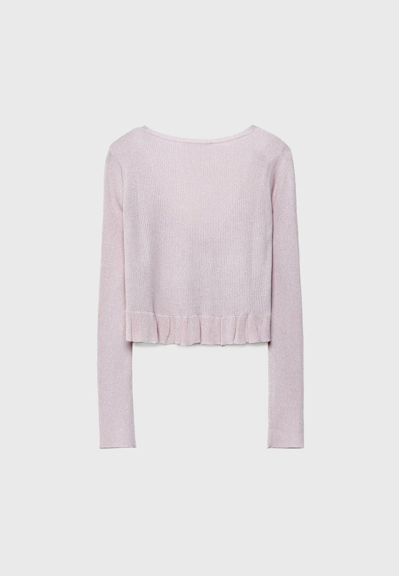 Stradivarius Strickjacke - Light Pink 6 Stradivarius Strickjacke - Light Pink – Bild 6