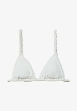 Stradivarius WITH SCRUNCHIE DETAIL - Bikini-Top - Beige -Stradivarius Deutschland Verkaufs-Shop 492d508e7cb34761af7936af86e73a3a