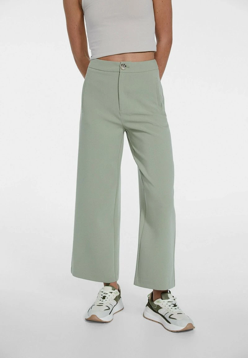 Stradivarius SMART - Stoffhose - Khaki 1 Stradivarius SMART - Stoffhose - Khaki