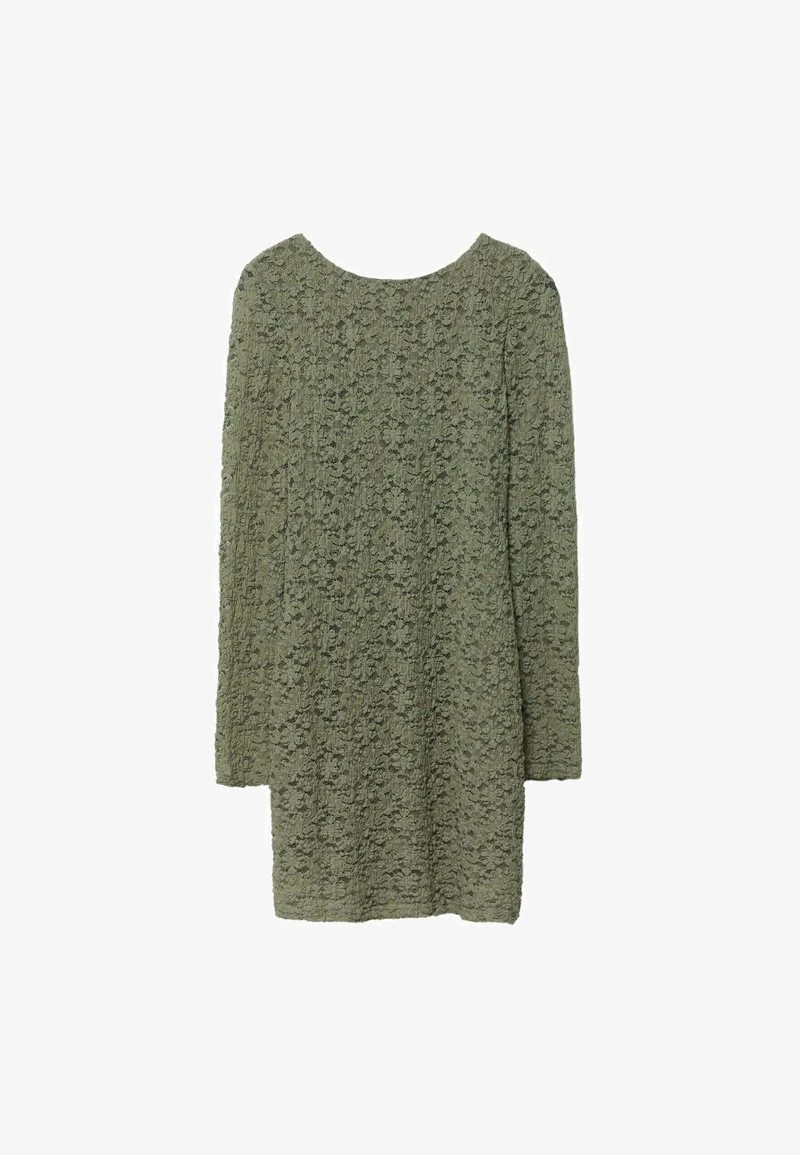 Stradivarius SHORT WITH BOW - Etuikleid - Khaki 5 Stradivarius SHORT WITH BOW - Etuikleid - Khaki – Bild 5