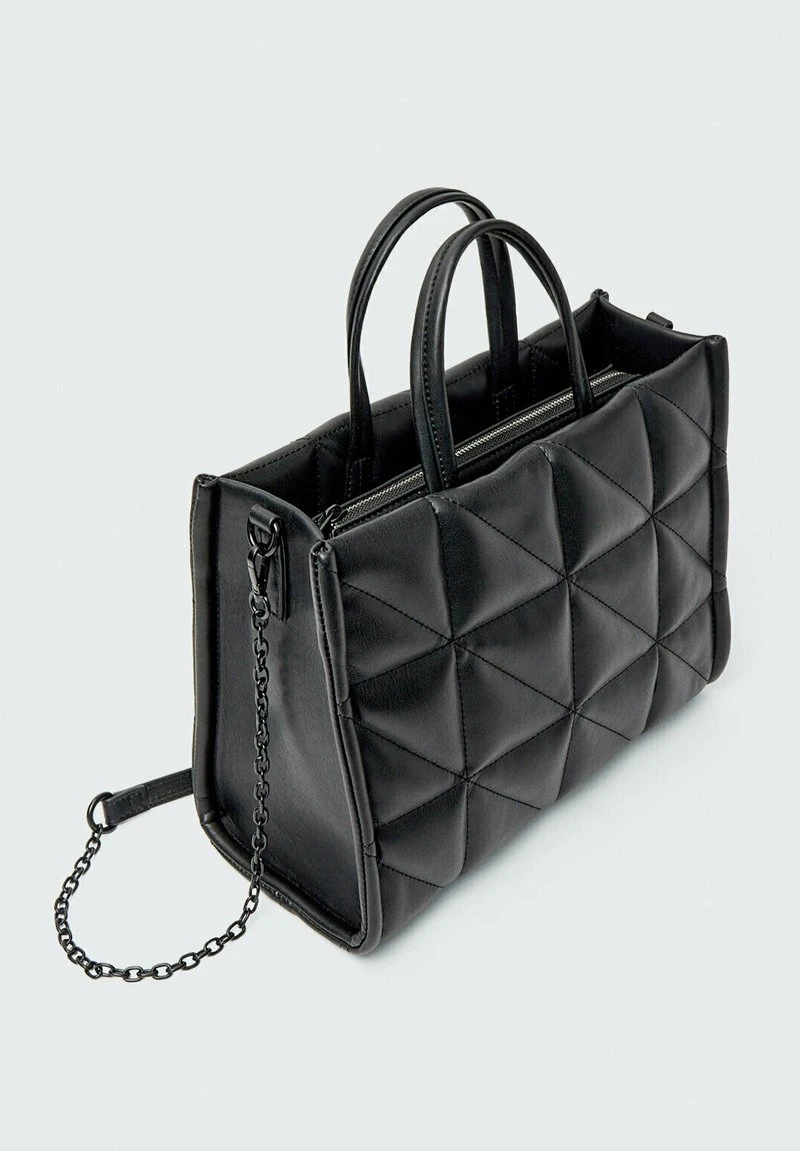 Stradivarius MITTELGROSSE - Shopping Bag - Black 5 Stradivarius MITTELGROSSE - Shopping Bag - Black – Bild 5