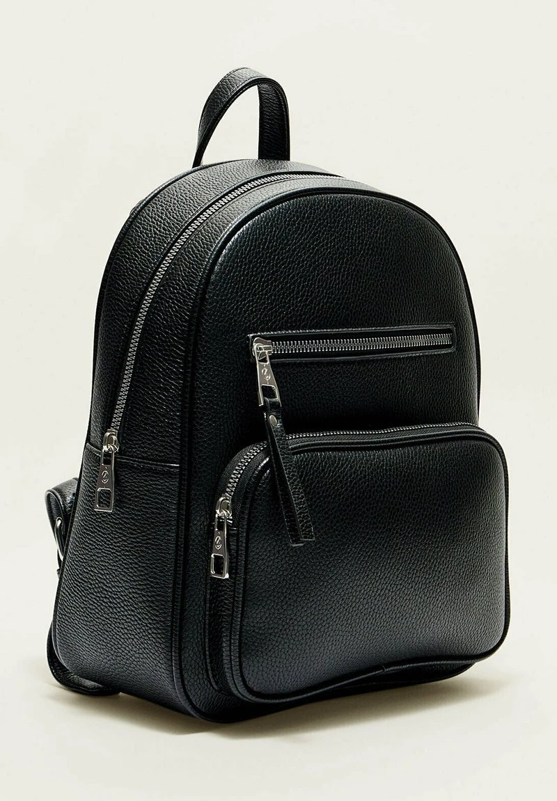 Stradivarius WITH POCKETS - Tagesrucksack - Black 5 Stradivarius WITH POCKETS - Tagesrucksack - Black – Bild 5