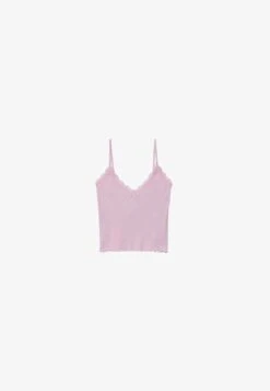 Stradivarius TRIMMED STRAPPY - Top - Light Pink 10 Stradivarius TRIMMED STRAPPY - Top - Light Pink -Stradivarius Deutschland Verkaufs-Shop 4c2b6b5cd5a641e9a73d7d99a712b3f1