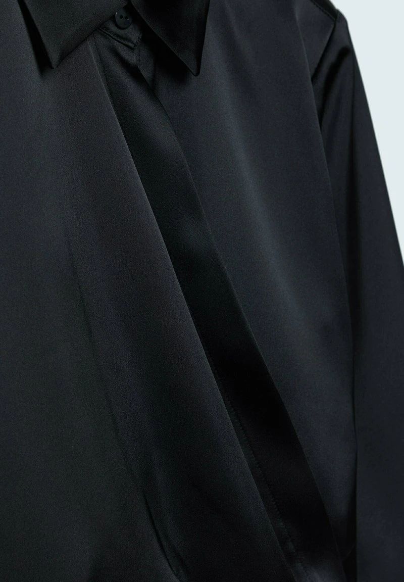 Stradivarius DRAPIERTE 02040040 - Bluse - Black 6 Stradivarius DRAPIERTE 02040040 - Bluse - Black – Bild 6