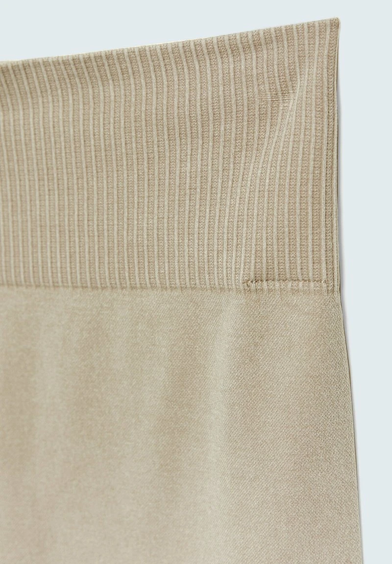 Stradivarius WASHED-EFFECT - Leggings - Hosen - Light Brown 6 Stradivarius WASHED-EFFECT - Leggings - Hosen - Light Brown – Bild 6