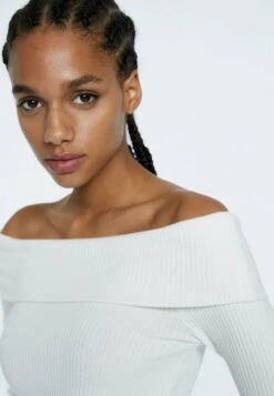 Stradivarius MIT CARMEN-AUSSCHNITT - Langarmshirt - Off White 9 Stradivarius MIT CARMEN-AUSSCHNITT - Langarmshirt - Off White -Stradivarius Deutschland Verkaufs-Shop 4eaada80d6ef4724ac7c844d8bfa8ef6