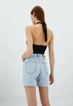 Stradivarius Jeans Shorts - Mottled Royal Blue 8 Stradivarius Jeans Shorts - Mottled Royal Blue -Stradivarius Deutschland Verkaufs-Shop 4fbd5bca84a94fc5a299daaaadcffe69