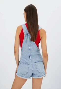 Stradivarius Latzhose - Light-blue Denim 8 Stradivarius Latzhose - Light-blue Denim -Stradivarius Deutschland Verkaufs-Shop 50a459cfa2b44fc9a335f1c64c49c59c